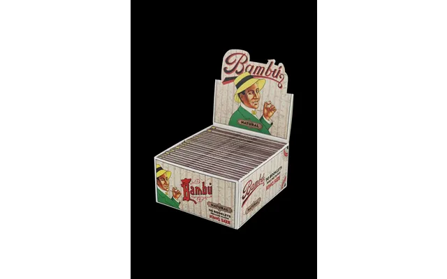 Bambu King Size Natural Rolling Papers - 50 Pack