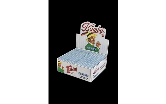 Bambu Regular Hemp Rolling Papers - 50 Pack