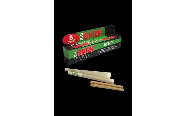 Bigbark Hemp Pre-rolled Cones - 8 Pack