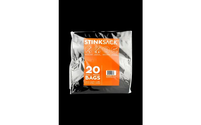 Black Stink Sack Smell Proof Bags - 20 Pack