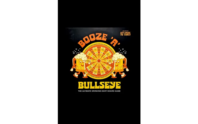 Booze 'a' Bullseye Magnetic Dart Game