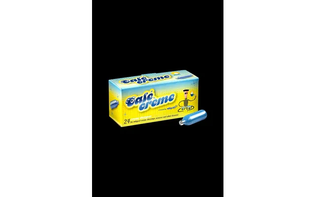Caf Crme Cream Chargers - 24 Pack