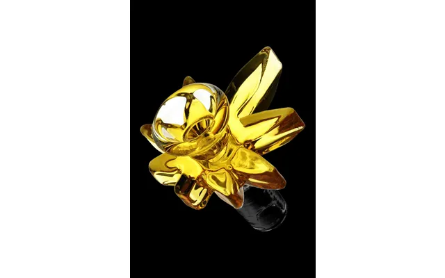 Cannabis Leaf Glass Herb Slide