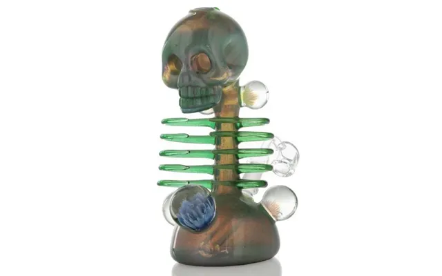 Carsten Carlile Heady Skull Skeleton Dab Rig