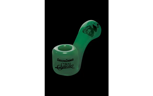 Cheech & Chong Glass Sherlock Pipe