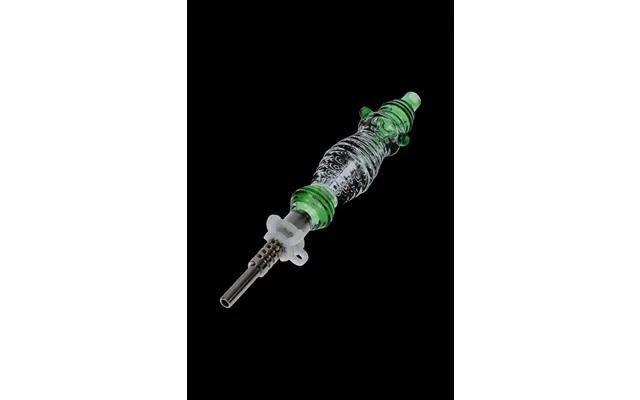 Colored Glass Nectar Collector With Titanium Nail