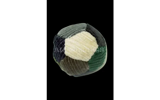 Corduroy Patchwork Sand-filled Hacky Sack - 12 Panel