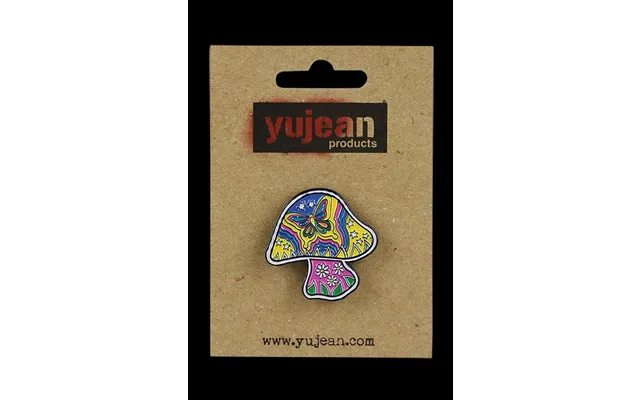 Dan Morris Mushroom Enamel Pin