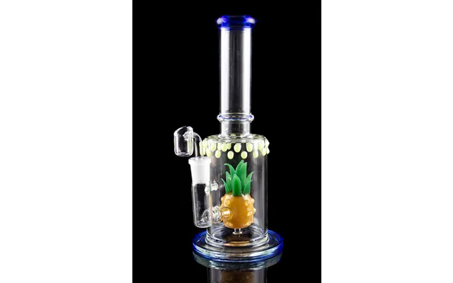 Decorative Dab Rig With Uv Accents - Pineapple Perc