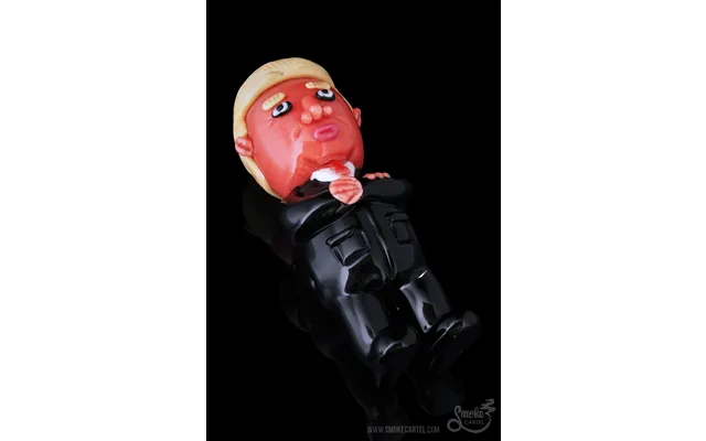 Empire Glassworks Agent Orange Trump Hand Pipe