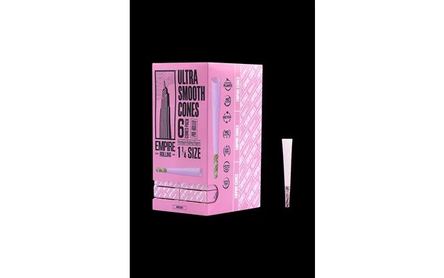 Empire Rolling Ultrasmooth Pink 1.25 Size 6-count