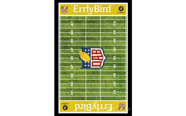 Errlybird Football Silicone Mat