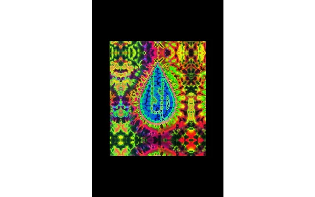 Feed A Hippie Psychedelic Lsd Tie-dye Tapestry