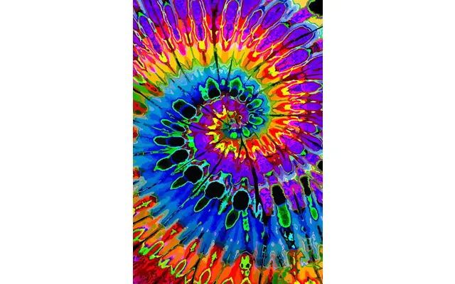 Feed A Hippie Tapestry - First Spiral