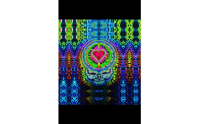 Feed A Hippie Tie-dye Tapestry