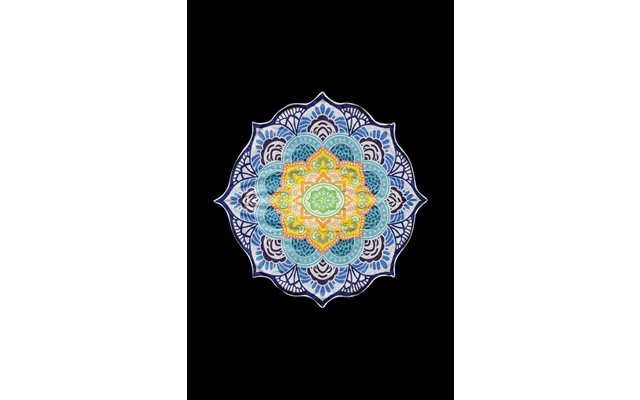Flower Mandala Tapestry