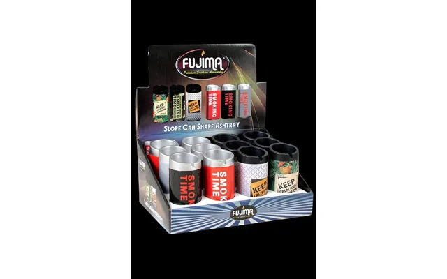 Fujima Can Shape Ashtrays - 12 Pack
