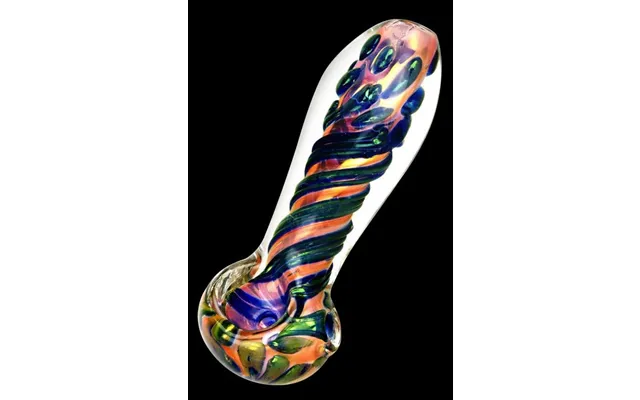 Fumed Glass Spoon Pipe