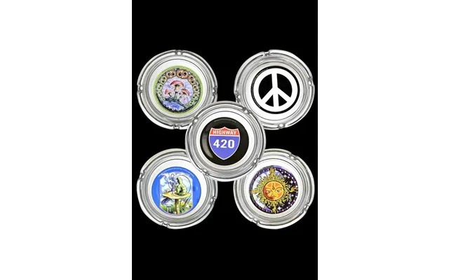 Glass Ashtrays - 12 Pack
