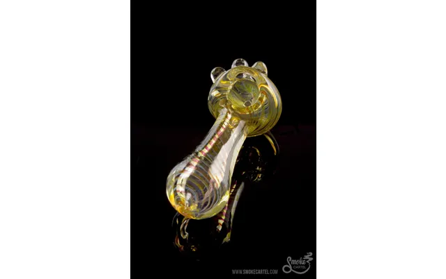 Gold Fumed Spoon Pipe - Midas
