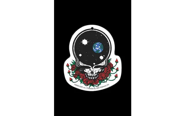 Grateful Dead Space Your Face - Lemon Scented Car Freshener