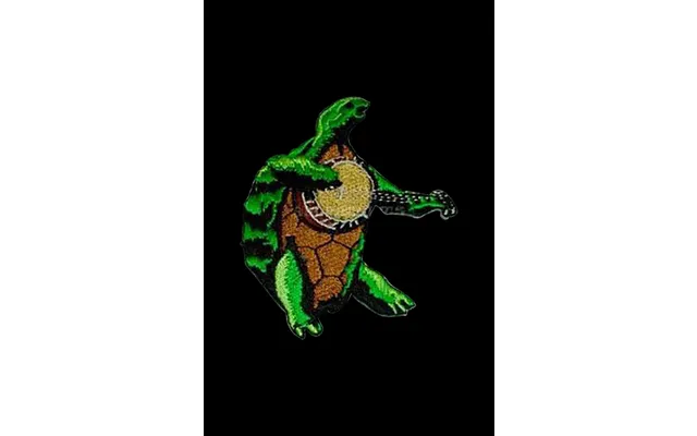 Grateful Dead Terrapin Turtle With A Banjo Patch