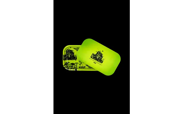 Grav Metal Rolling Tray W Magnetic Lid