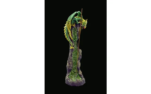 Green Dragon Standing Incense Holder