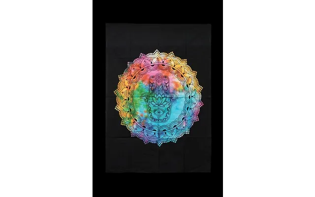 Hamsa Hand Tie Dyed Wall Hanging Tapestry