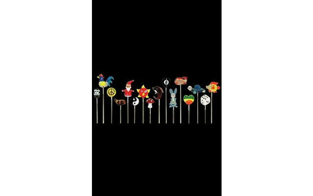 Hand-blown Glass Pokers - 50 Pack
