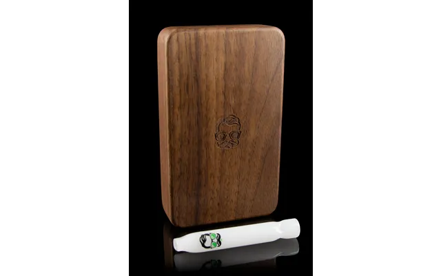 Heady Dad Oakleaf Wood Mini Case With Glass Taster