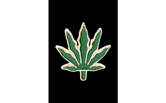 Hemp Leaf Enamel Pin