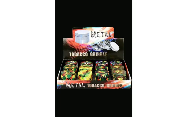 Hemp Leaf Grinders - 12 Pack