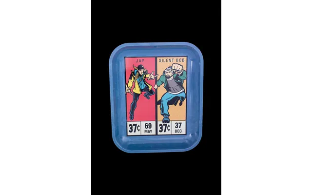 Jay And Silent Bob Official Rolling Tray - Jay & Silent Bob