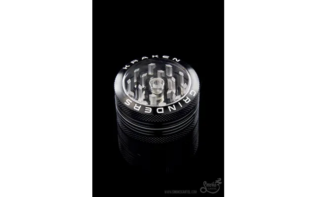 Kraken Grinders - 1.5 2-piece Grinder With Easy-clear Push Button