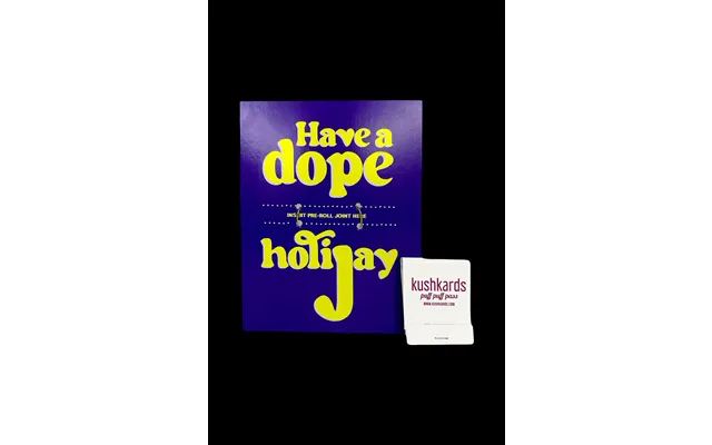 Kushkards Pre-roll Greeting Card