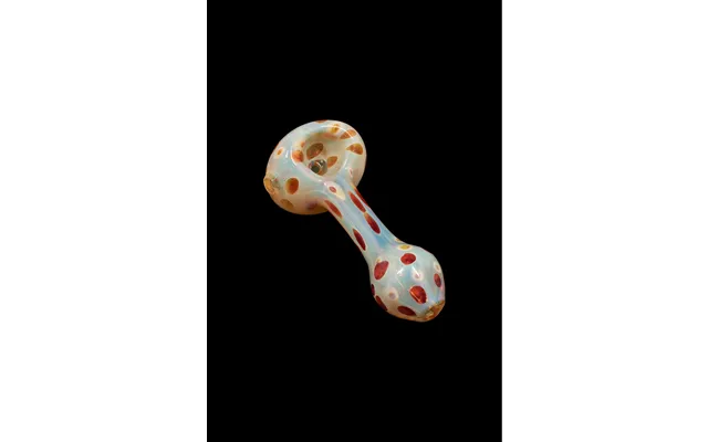 La Pipes Polka Dot Glass Spoon Pipe