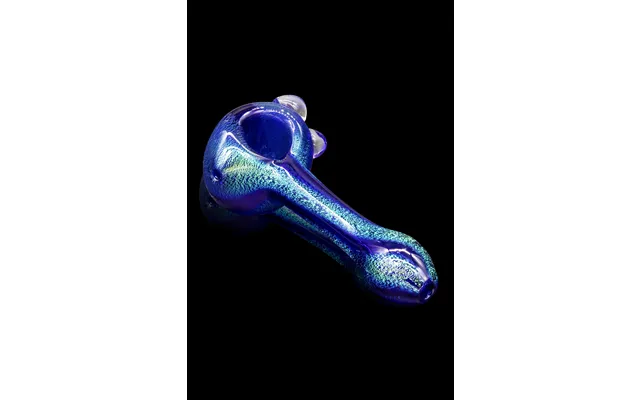 La Pipes Solid Blue Dichro Spoon - Blue Dream
