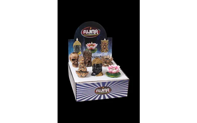 Mini Backflow Incense Burners - 6 Pack