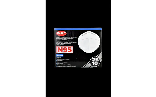 N95 Face Mask - 10 Pack Box