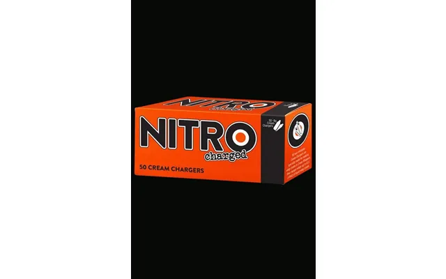 Nitrocharged Cream Chargers - 50 Pack
