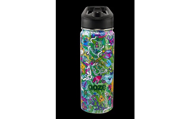 Ooze Stainless Steel 18oz Water Bottle With Straw