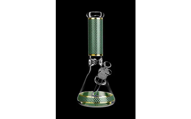 Pattern Beaker Water Bong - Huffy