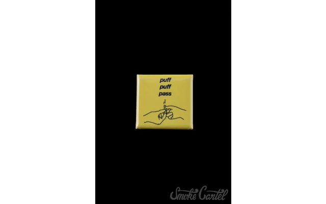 Puff Puff Pass 1 Square Pin