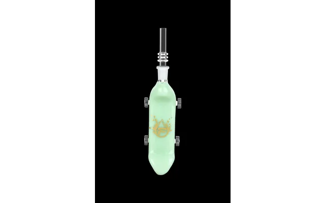 Pulsar Rolling Skateboard Dab Straw & Dish