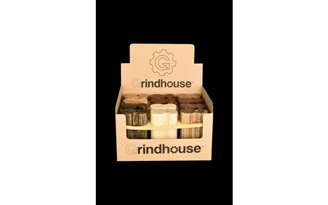 Pulsar Wood Dugout With Twist Top - 12 Pack