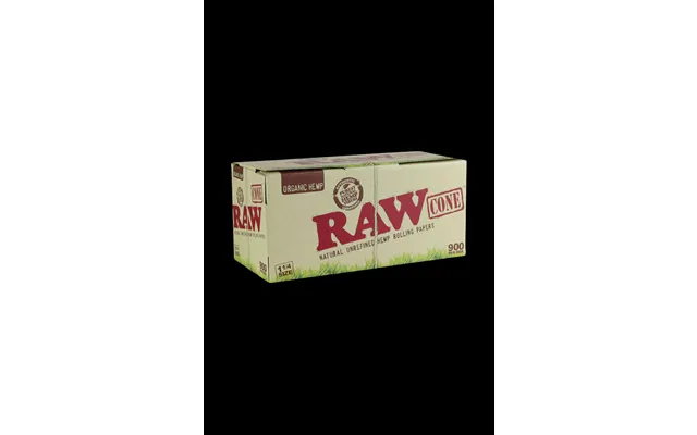 Raw Organic 1 1 4 Hemp Cones - Bulk 900 Pack