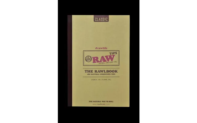 Raw Rawlbook - Book Of 420 Rolling Filter Tips