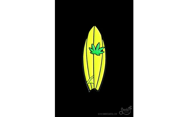 Smoke Cartel Surfboard Hat Pin