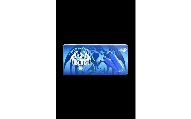 Special Blue Cream Chargers - 24 Pack